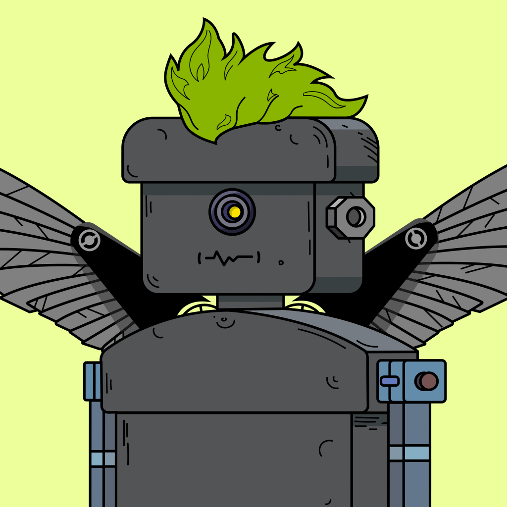 Generous Robots DAO NFT Project Page Hashfully